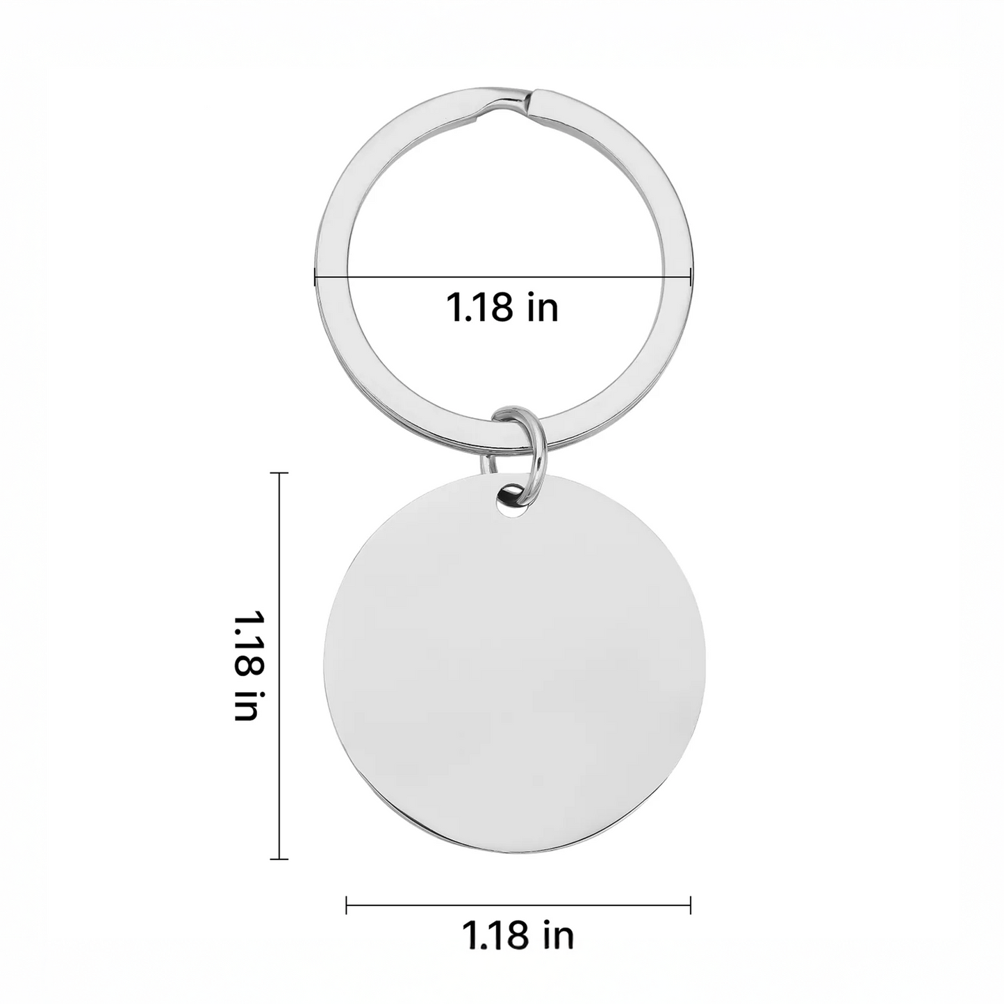 Work Made Us Coworkers Keychain | Funny Stainless Steel Gift for Coworkers & Office Friend